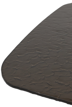 Стол LAURITS 200 GOLDEN, стекло BUBBLE  / Прозрачный каркас ®DISAUR