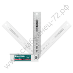 KRAFTOOL QUATTRO, 250 мм, 4 положения, складной столярный угольник (3444)