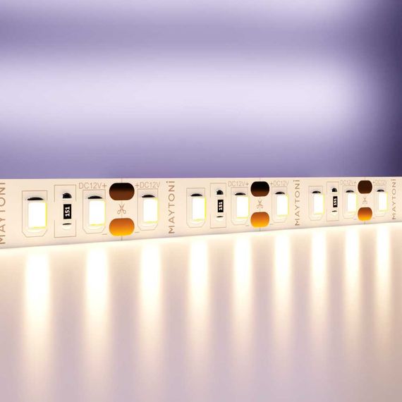 Светодиодная лента Maytoni Technical 9,6W/m 120LED/m 2835SMD теплый белый 5M 10108