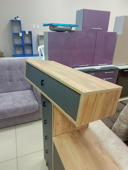 Стол туалетный навесной «Байкал» Графит 90 см