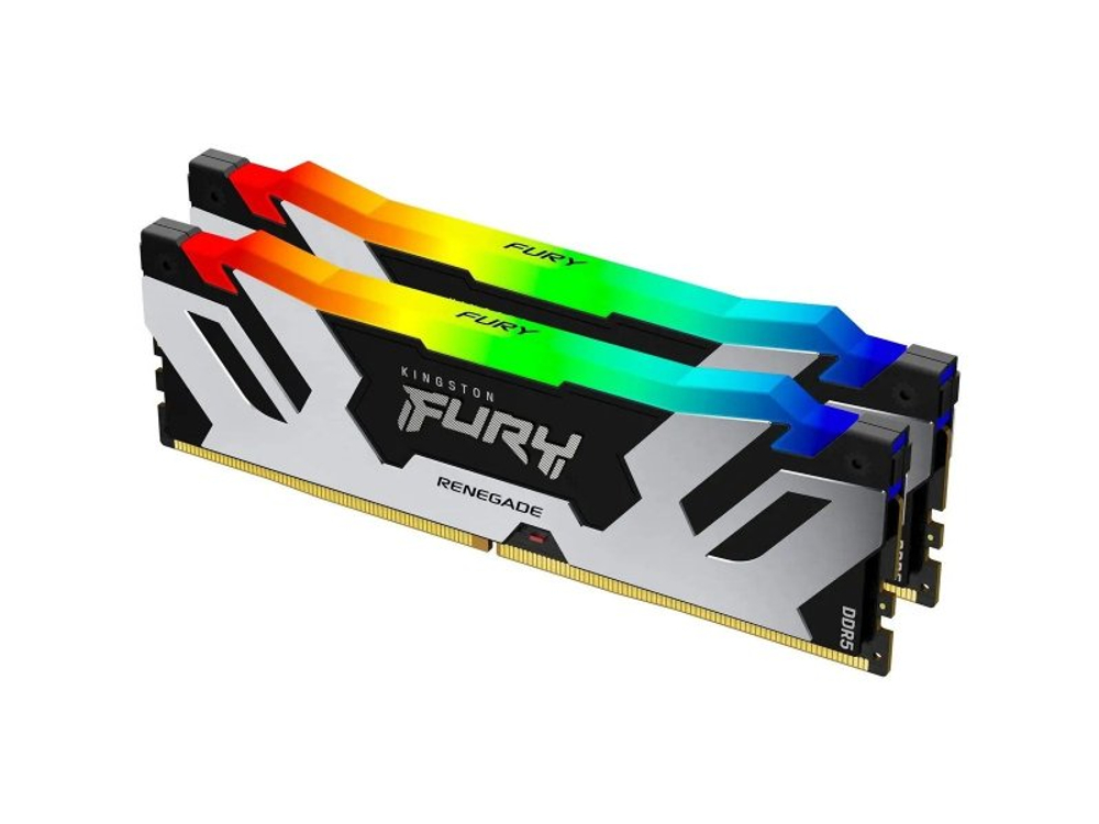 Оперативная память Kingston Fury Renegade KF580C38RSAK2-48, DDR5 2х 48ГБ 8000 МГц, DIMM, RTL