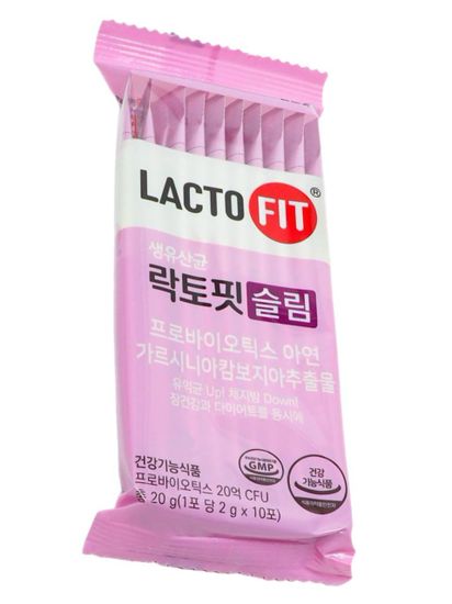 Lacto-Fit Коктейль-синбиотик для похудения - Chong Kun Dang Probiotics Slim 10 шт*2 гр