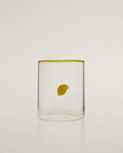 Zara Home стакан из боросиликатного стекла, цвет зелёный, 9.5 см