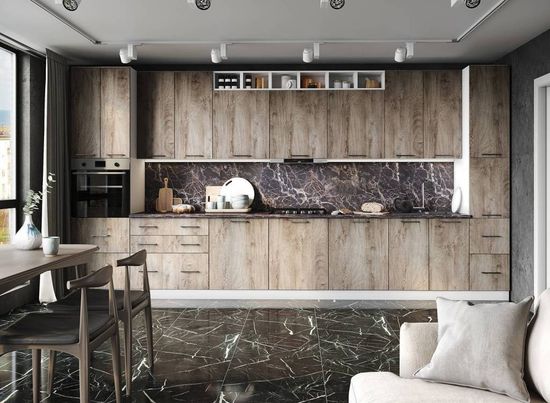 вариант компоновки модульная кухня ПАЛЕРМО