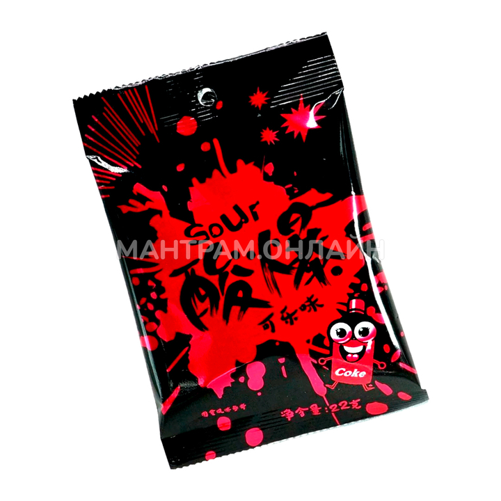 Конфеты кислые Xiongdanjia Sour вкус кола 22 г