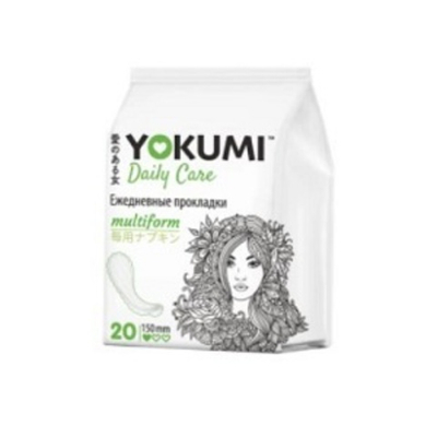 Ежедневные прокладки Yokimi Daily Care 20шт. multiform