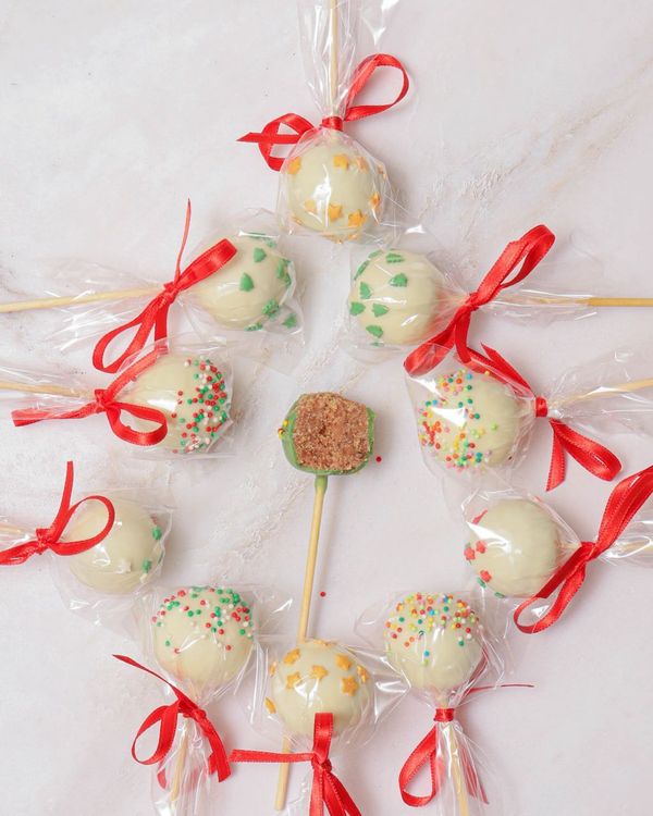 Пирожное Попс белые 10 штук