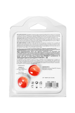 Массажное масло Secret Play Brazilian Balls клубника и шампанское 2 шт