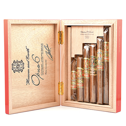 FFOX Fuente Fuente Opus X 6 Set Cigars Red
