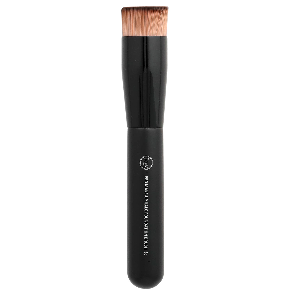 J.Cat Beauty, кисть для макияжа, BR27 Halo Foundation, 1 шт.