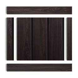 Стеновая панель HiWood декорированная, 270x12 см