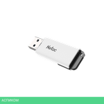 USB Flash-накопитель Netac U185 64Gb белый (NT03U185N-064G-30WH)