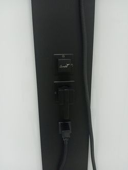 Душевая кабина Ceruttispa (ЧеруттиСпа) CHIKA901B, с низким поддоном, 90x90x225