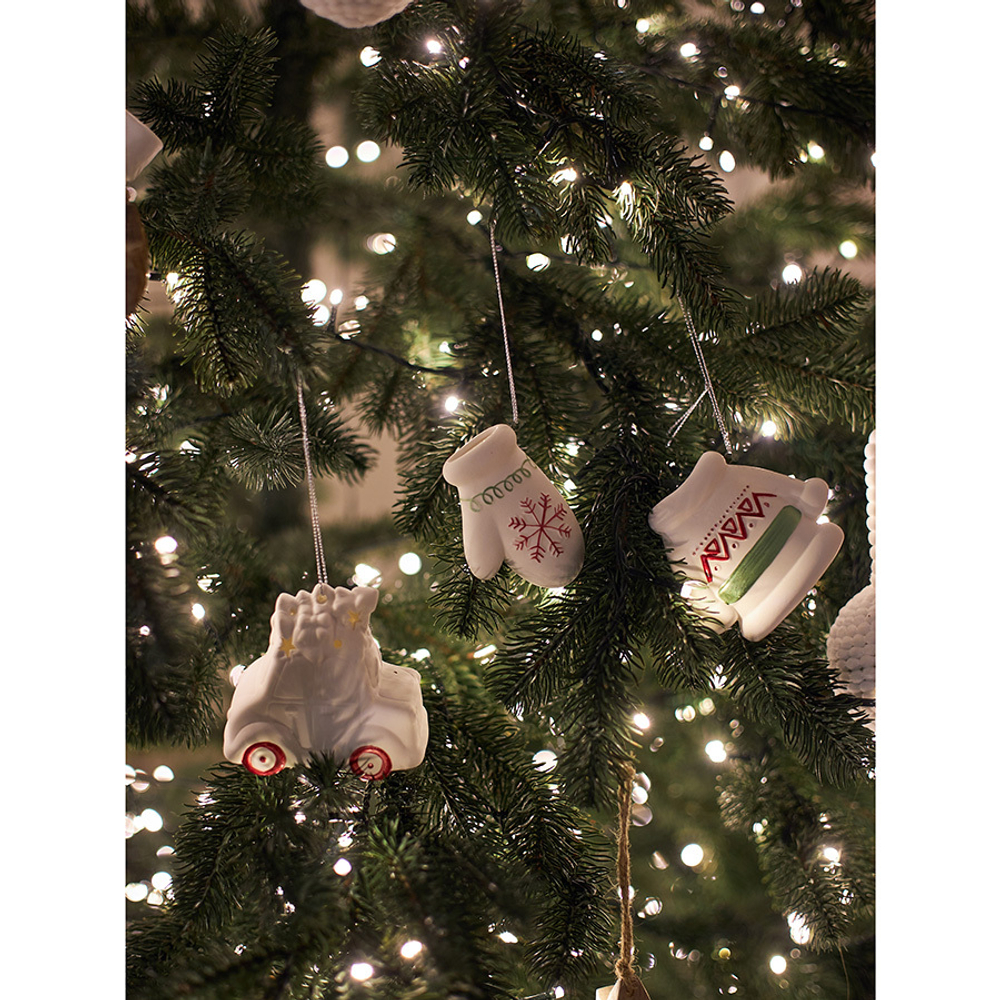 Набор елочных украшений с подсветкой 3шт Tkano Classy ornaments New Year Essential