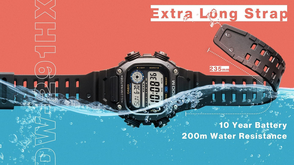 Мужские наручные часы Casio DW-291HX-1A