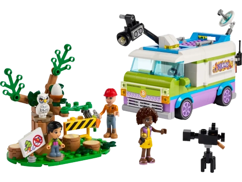 Конструктор LEGO Friends 41749 Фургон отдела новостей