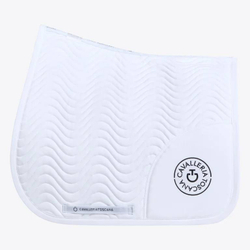 Выездковый вальтрап Cavalleria Toscana Double Orbit Wave Quilted Dressage Saddle Pad SIZE PONY