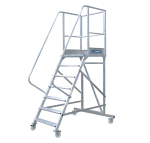 Вышка - стремянка разборная на колесах (150 кг) MEGAL ВС-1.8