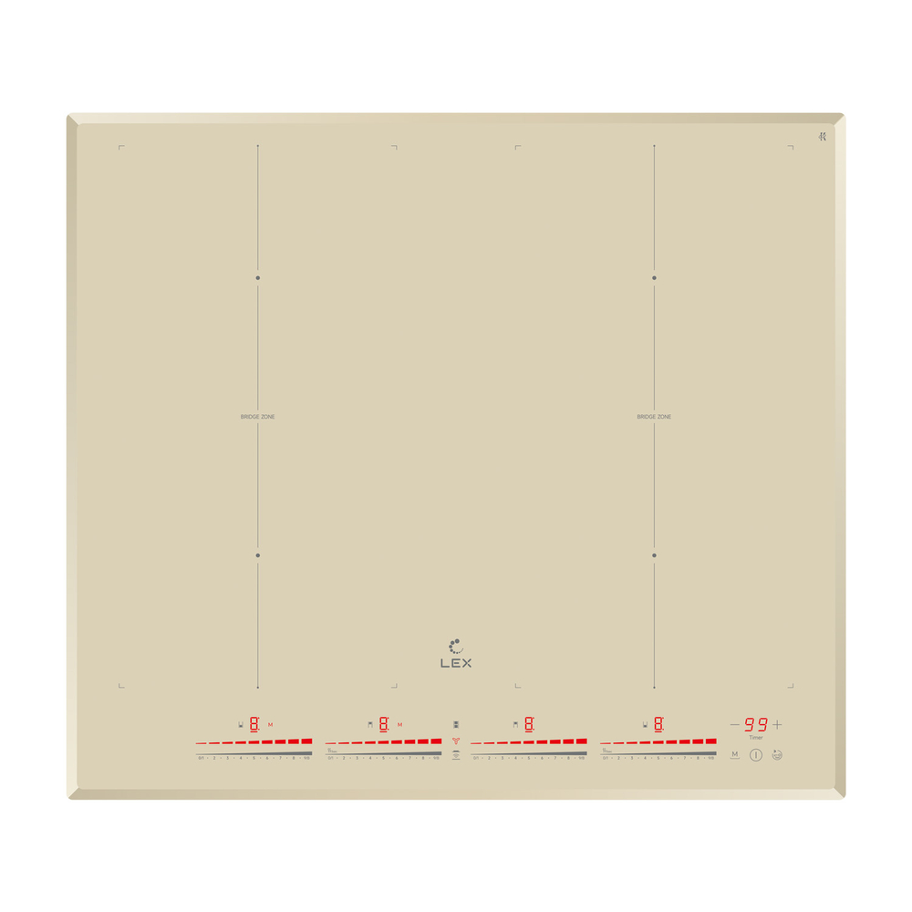 Встраиваемая индукционная варочная панель Lex EVI 641C I IV (CHPE000089)