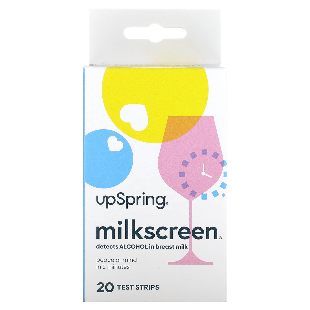 UpSpring, Milkscreen®, 20 тест-полосок