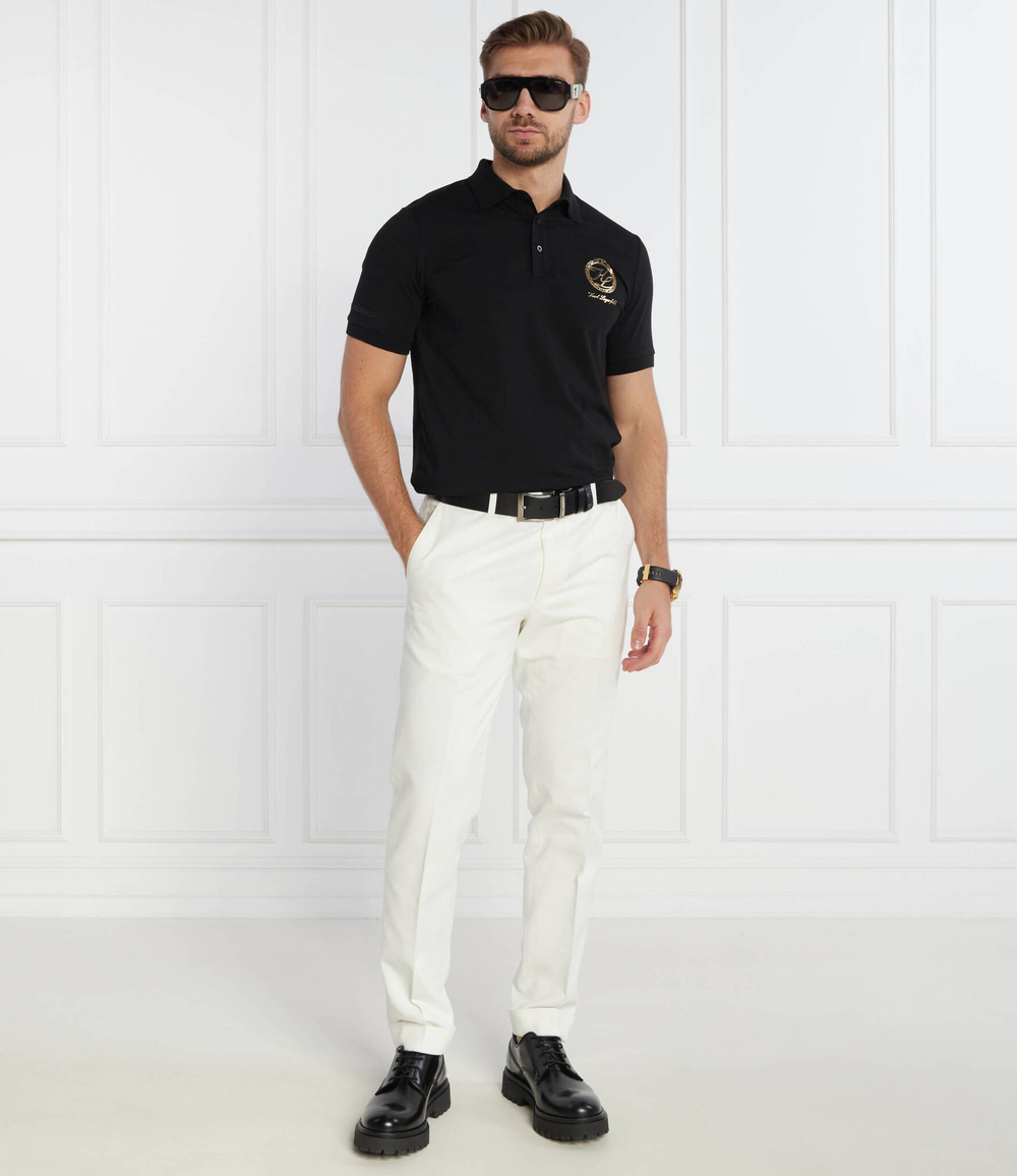 Поло Karl Lagerfeld - черный(745422 534221)