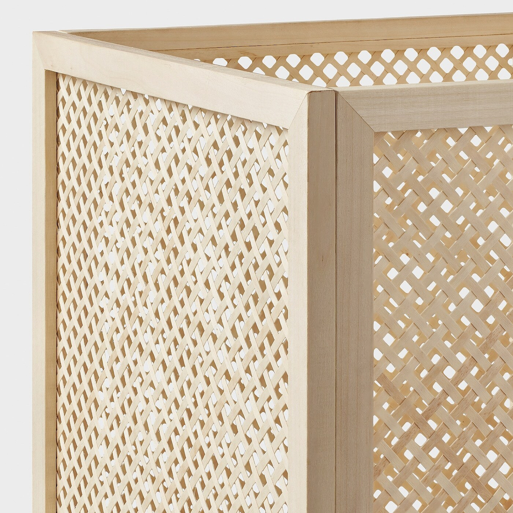 IKEA VÄLTNING  (ИКЕА ВÄЛТНИНГ)  -  Контейнер, натуральный, 33x33x31 см