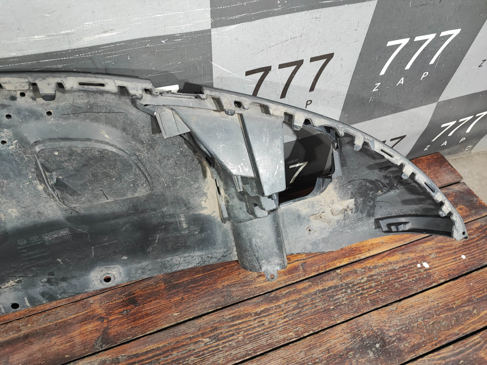 Юбка переднего бампера Volkswagen Touareg 1 06-10 Б/У Оригинал 7L6807061AC9B9