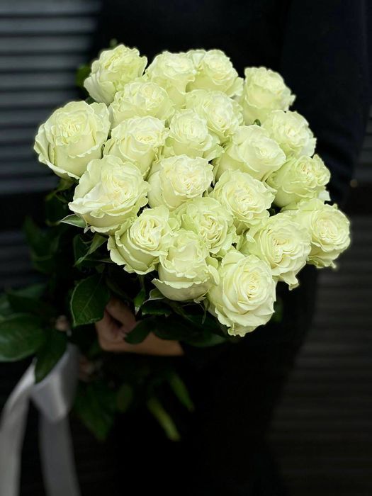 Букет из 21 эквадорской розы 70 см #6435