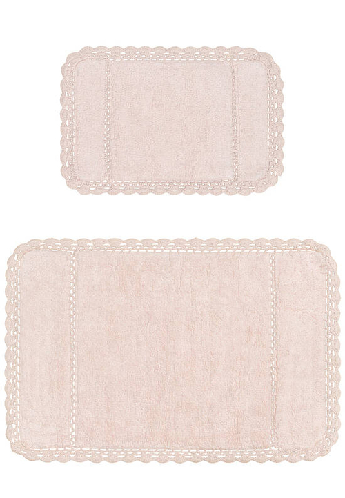 Комплект ковриков для ванной Irya Bath Lorinda-Pink (60*90; 40*60)