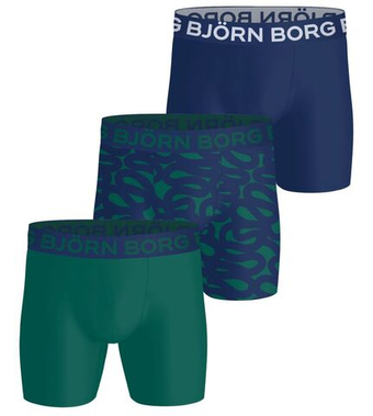 Мужские спортивные боксеры Björn Borg Sports Microfiber 3P - multicolor