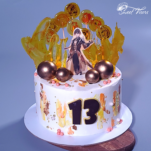 "Девочке 13" (декор)