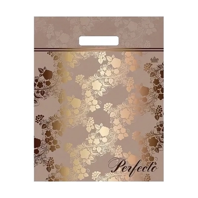 Пакет ПЭ с вырубной ручкой 37+3Тико (Перфекто джентл) Россия {2 (комплект 25 шт)