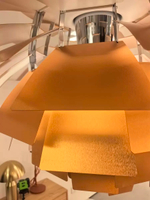 Pendant design lamp PH Artichok by Louis Poulsen (gold)