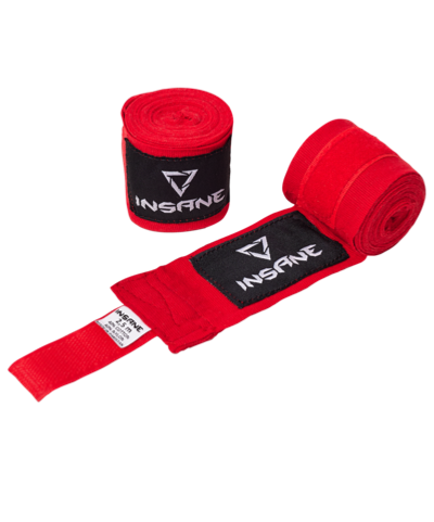 Бинт боксерский COBRA, хлопок/нейлон, красный, 2,5 м