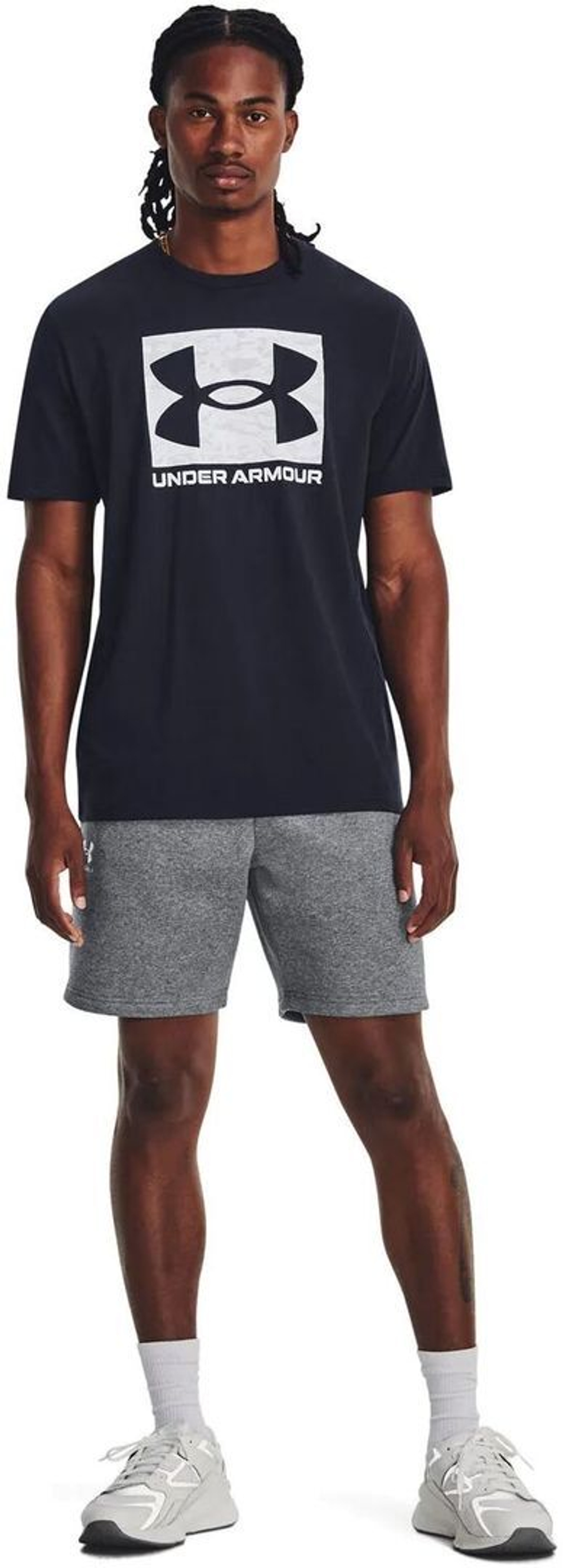 Шорты Under Armour UA Essential Fleece Shorts сер