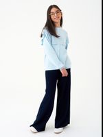 Кардиган для девочки AT1423 голубой