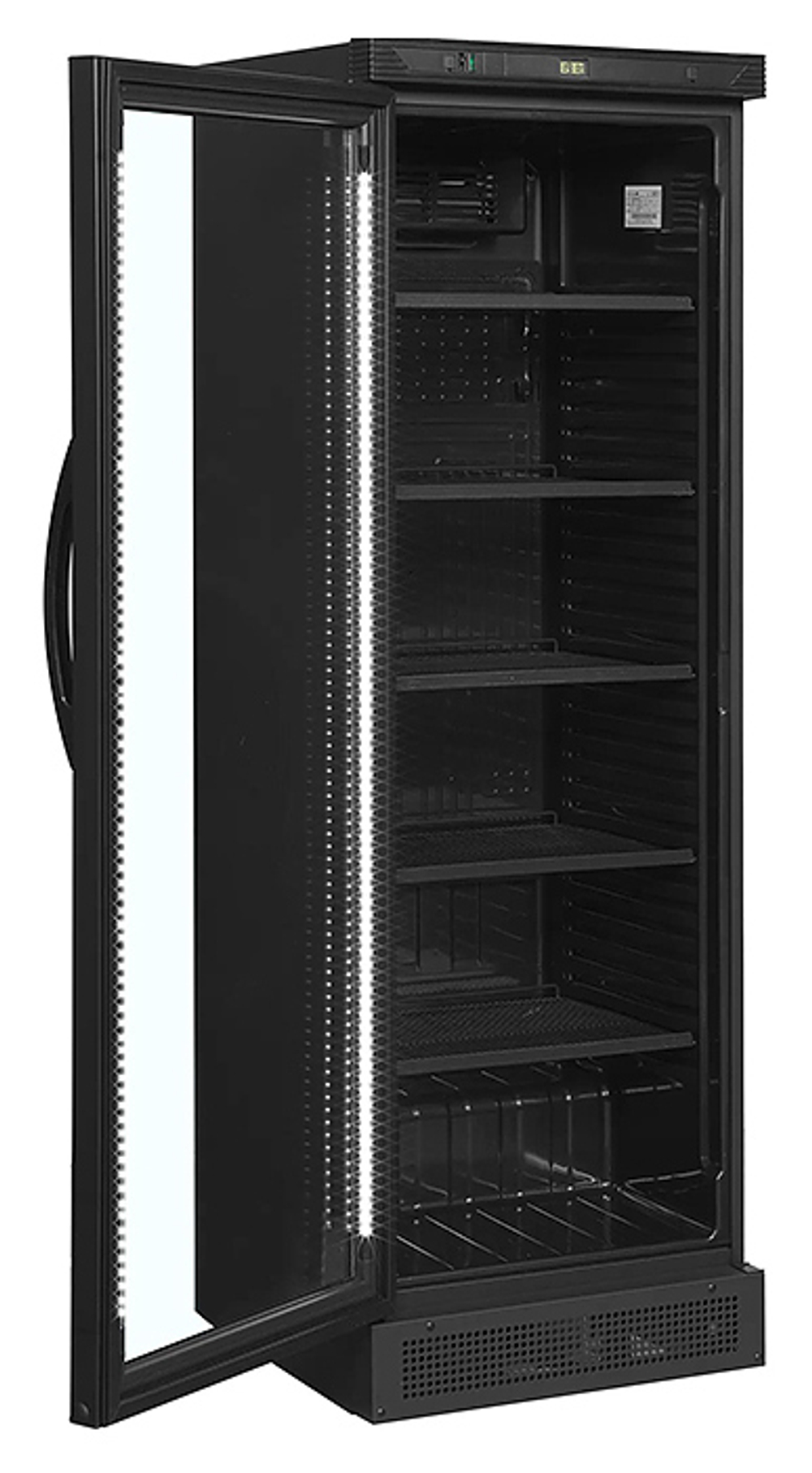 Шкаф холодильный TEFCOLD CEV425 BLACK L/H