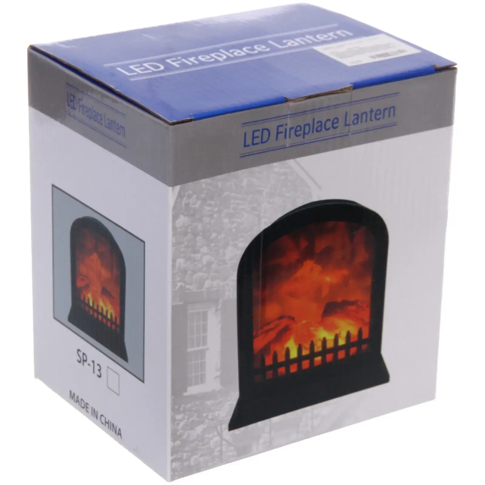 Сувенир с подсветкой «КАМИН - Теплота» 14,5*11,7*16 см (питание от USB и батареек)