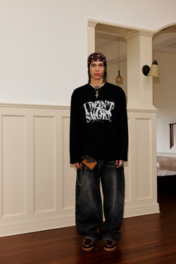 Свитшот DONSMOKE "Ghosted Logo" Sweatshirt