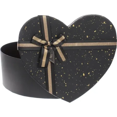 Коробка подарочная «Приятный сюрприз» 27*24*11,5 см, черный