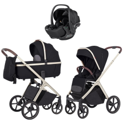 Коляска Carrello Vector CRL-6550 Vega Absolute Black 3 в 1 Pearl Black