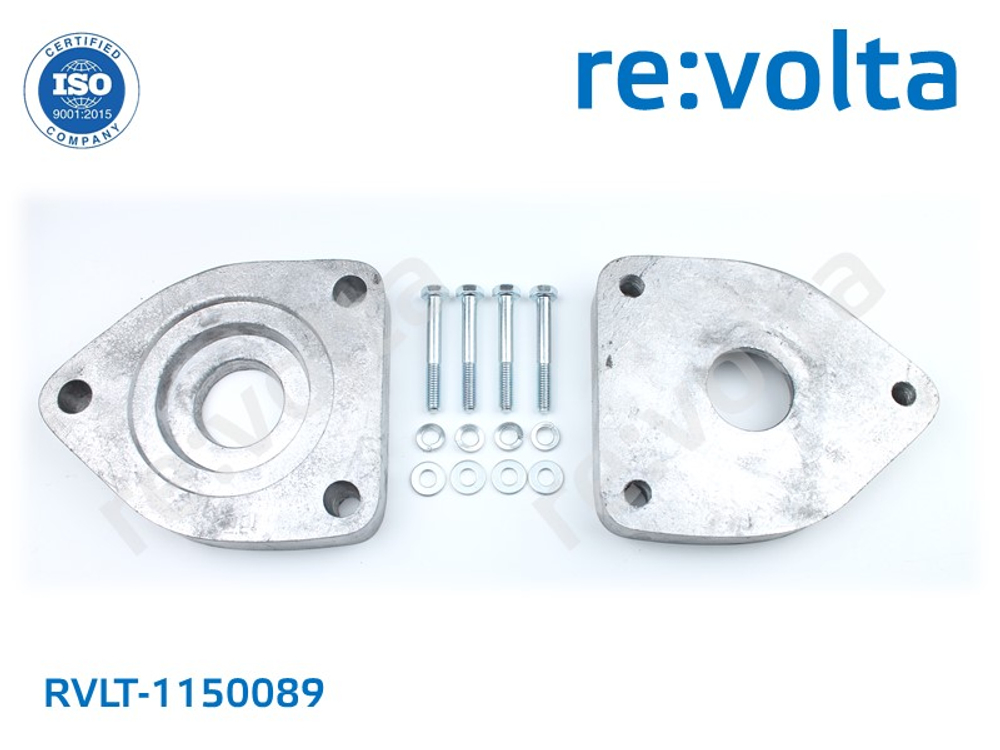 Проставки увеличения клиренса передние 25 мм для Renault Megane 2/3, Scenic 3 / RVLT-1150089