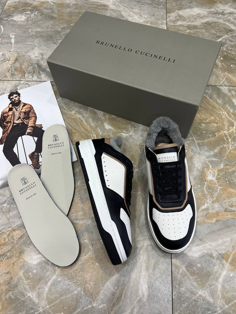 Кеды Brunello Cucinelli, арт. 477733039