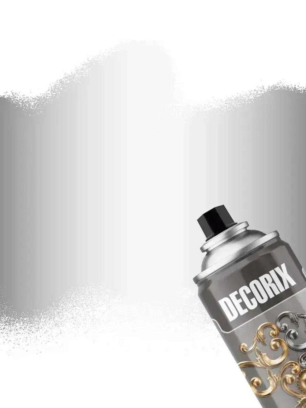 Хром краска зеркальная в баллончике DECORIX - аэрозольная краска зеркальный хром 400 мл