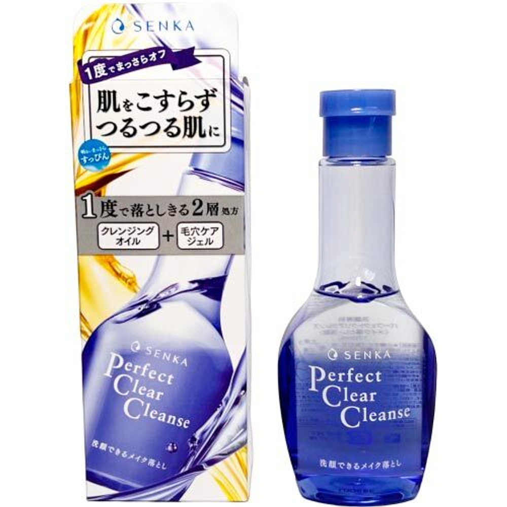 Senka Perfect удаляет стойкий макияж