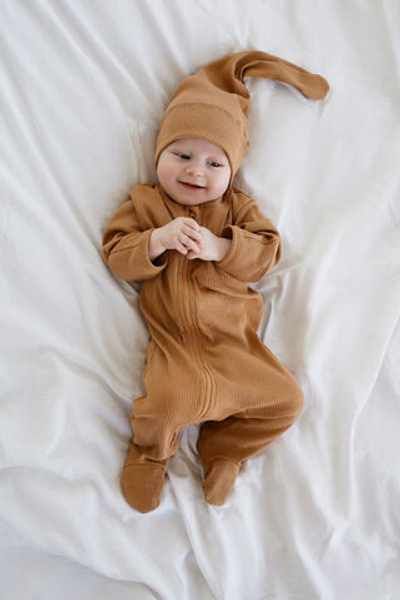 Слип на молнии в рубчик (бронза)