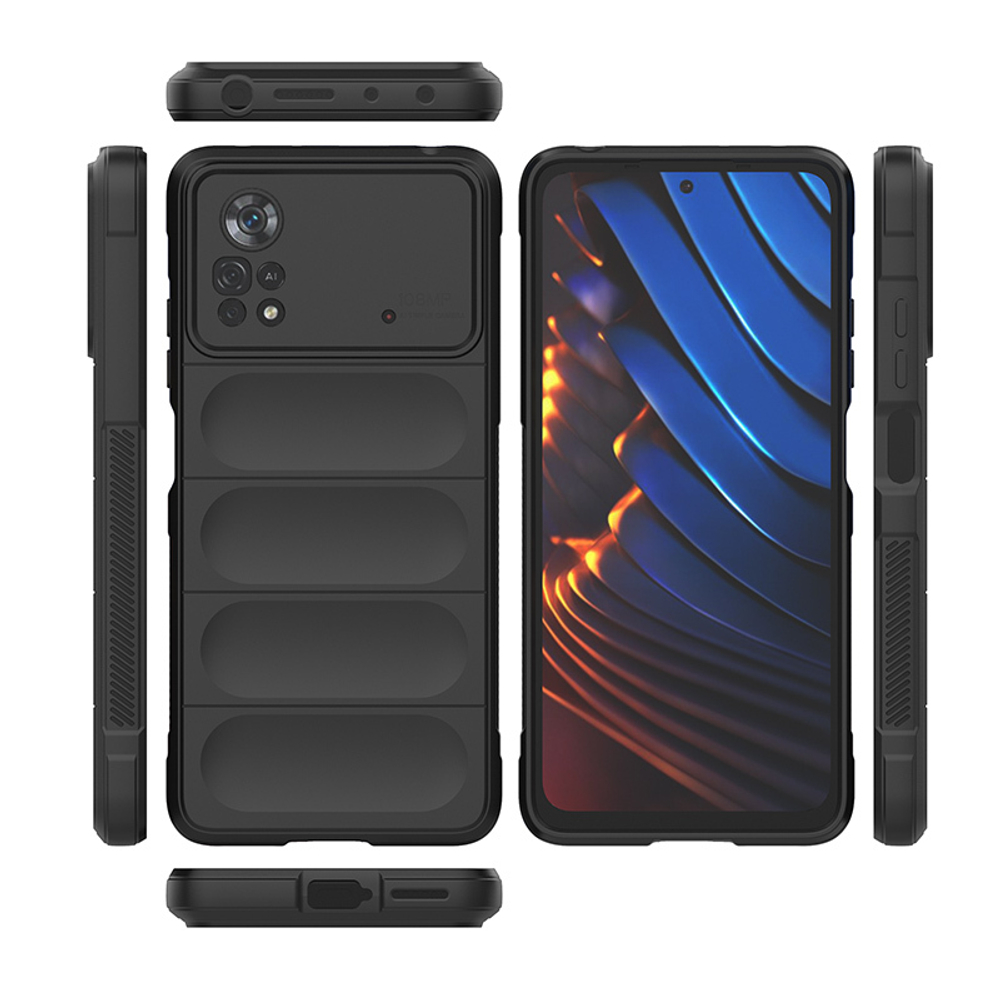 Противоударный чехол Flexible Case для Xiaomi Poco X4 Pro 5G