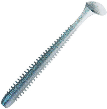 Приманка силиконовая Keitech Swing Impact 4.5" EA#22 Electric Silver Shiner