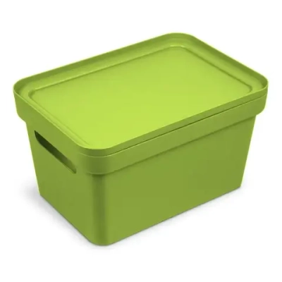 Коробка для хранения Фортуна 270х150 оливковая (комплект 12 шт)