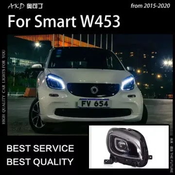 Передние светодиодные фары Мерседес Смарт 2015-2017 V1 type